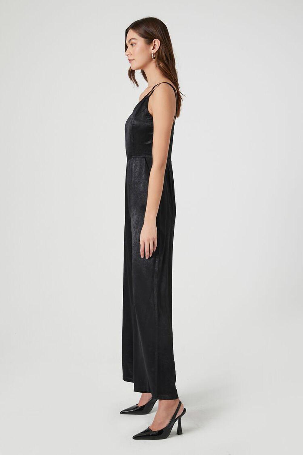 Satin Asymmetrical Jumpsuit | Forever 21 Product Image