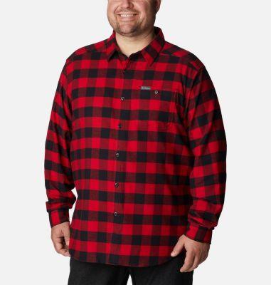 Columbia Men's Cornell Woods Flannel Long Sleeve Shirt - Big- Product Image