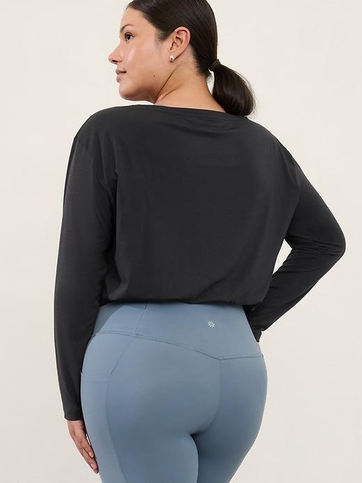 With Ease Bubble Hem Top Product Image