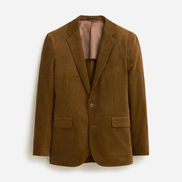 Ludlow Slim-fit suit jacket in Italian cotton corduroy Product Image