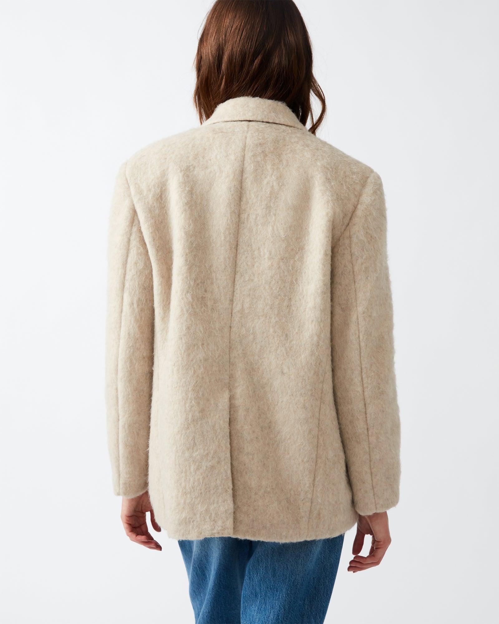 NANA BLAZER COAT BEIGE Female Product Image