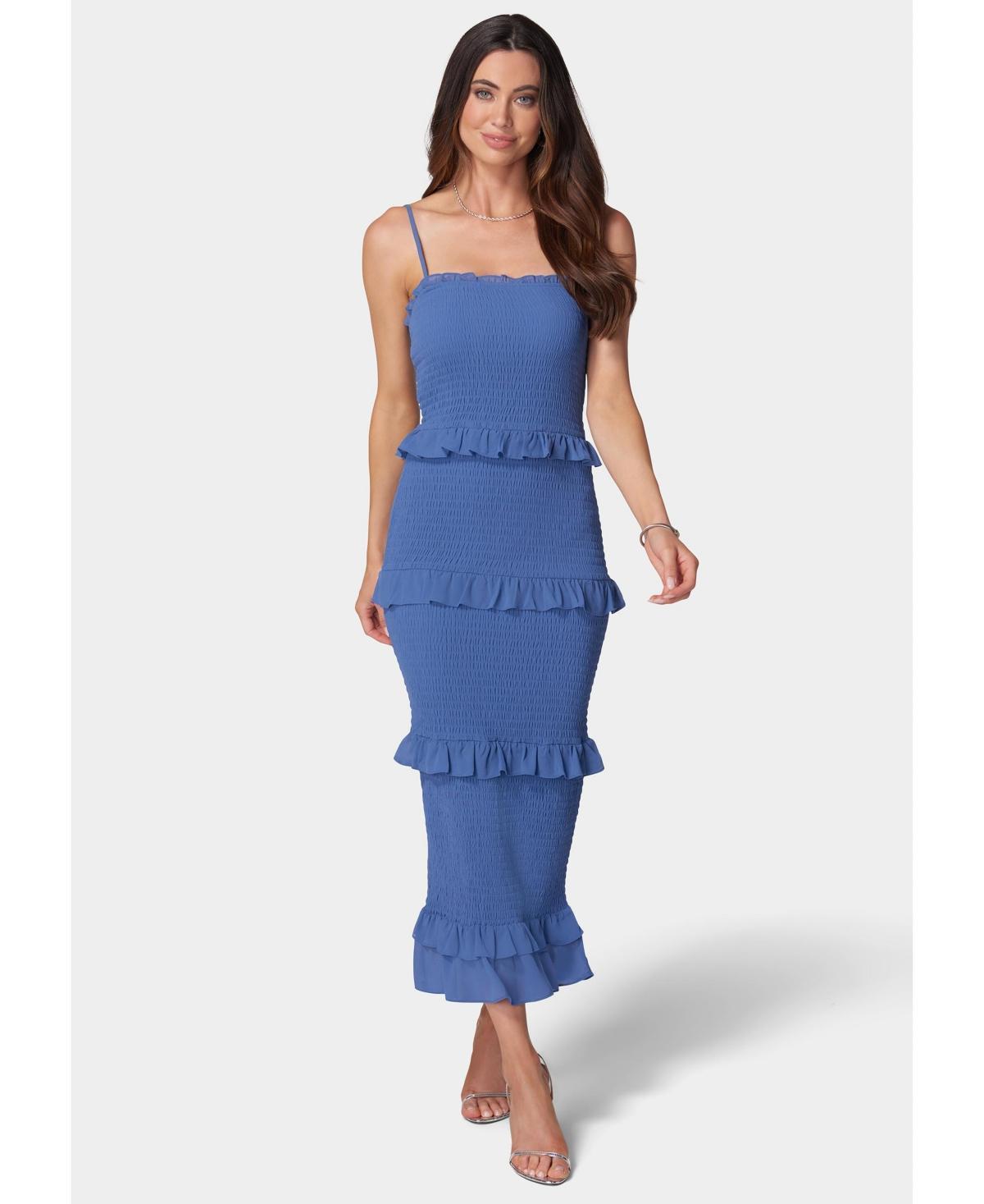 Bebe Womens Georgette Midi Product Image