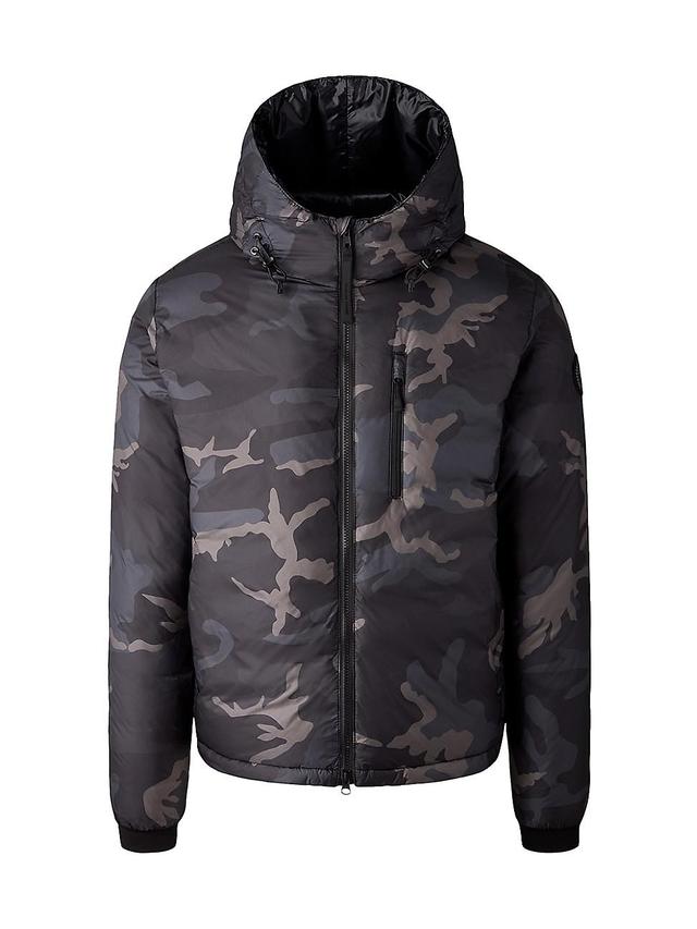 Mens Black Label Lodge Print Hoody Coat Product Image