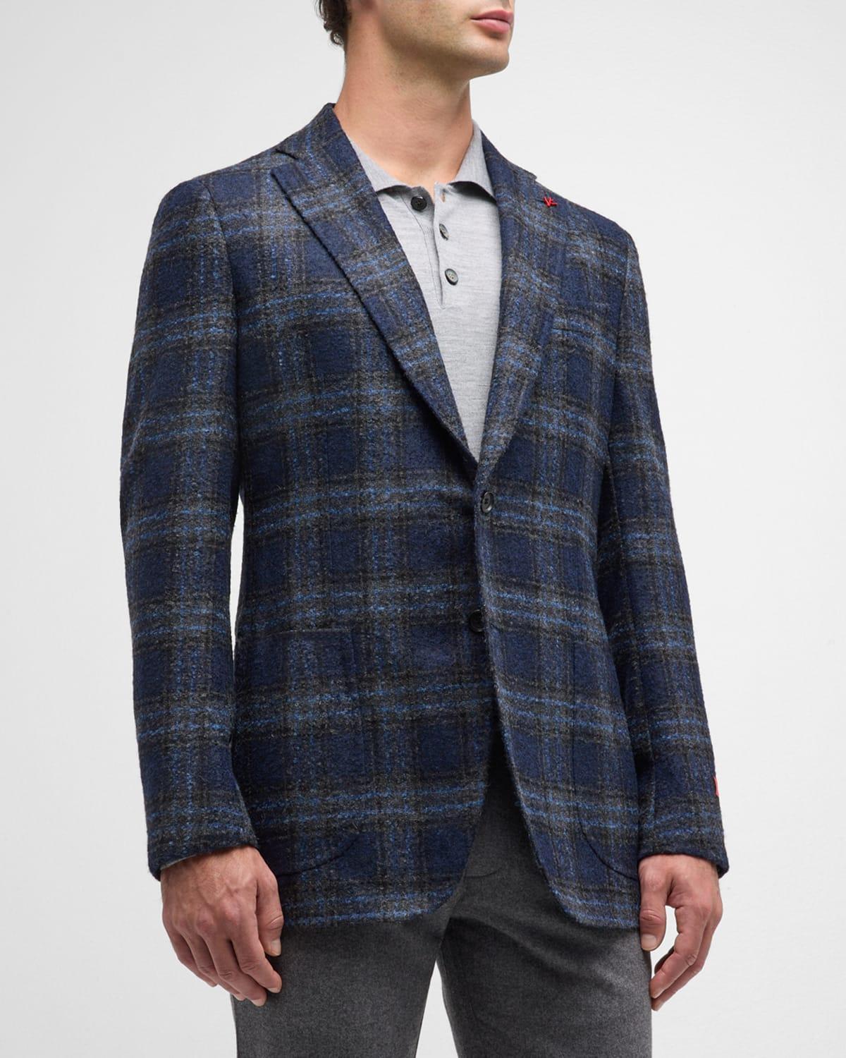 Mens Boucle Plaid Sport Coat Product Image