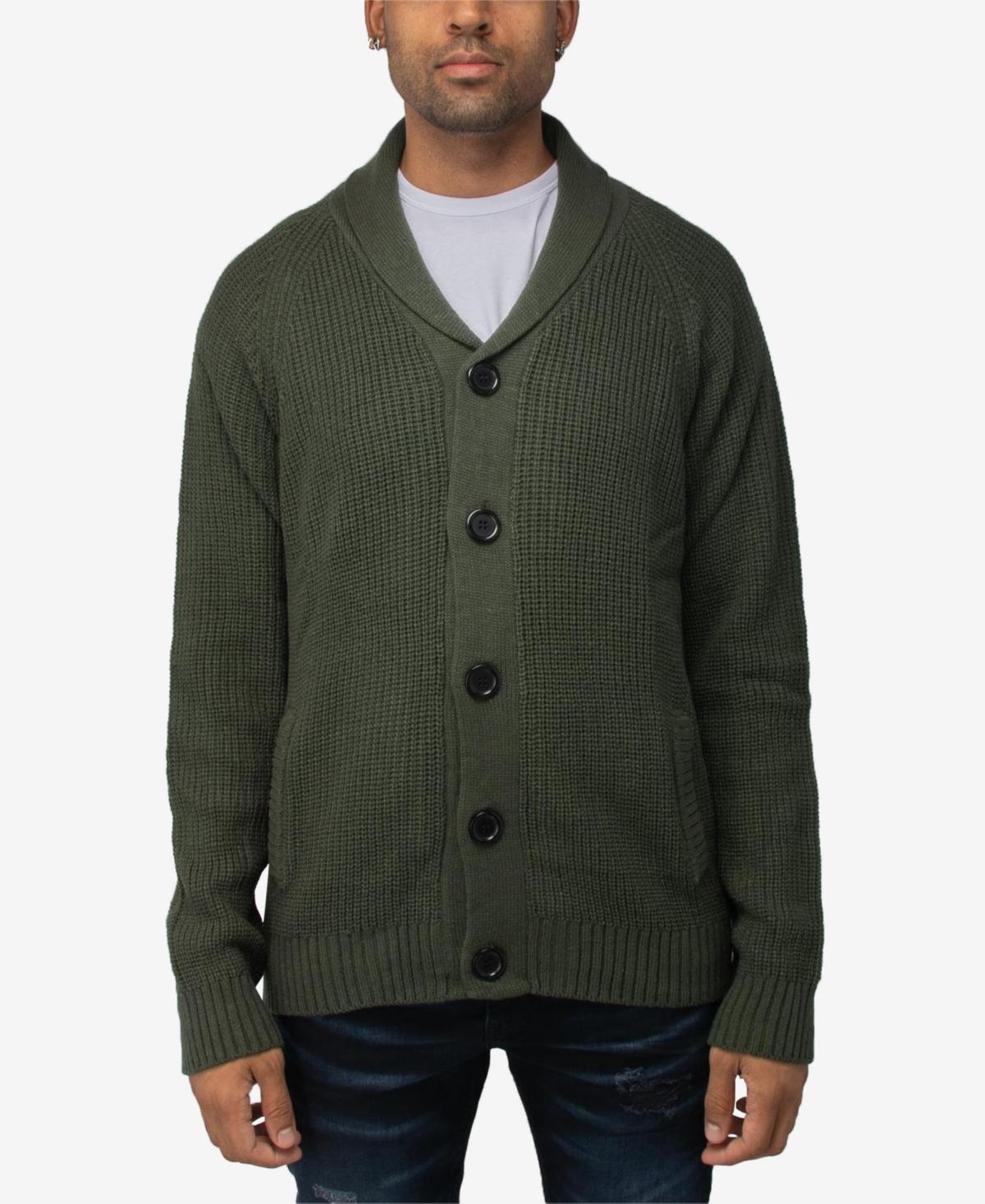 X-Ray Mens Shawl Collar Cardigan Product Image