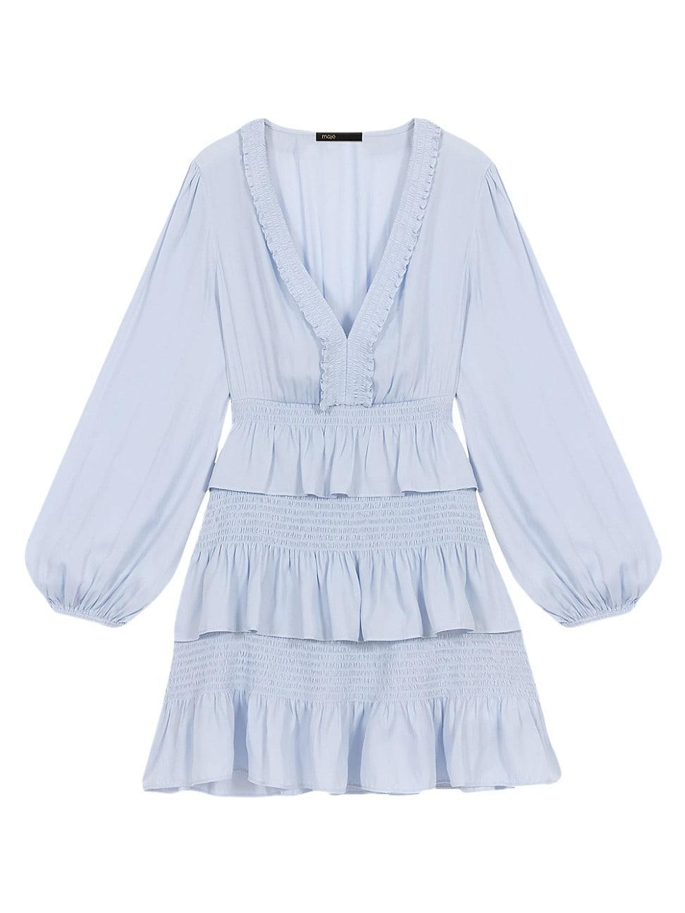 Womens Ruffled Dress Product Image