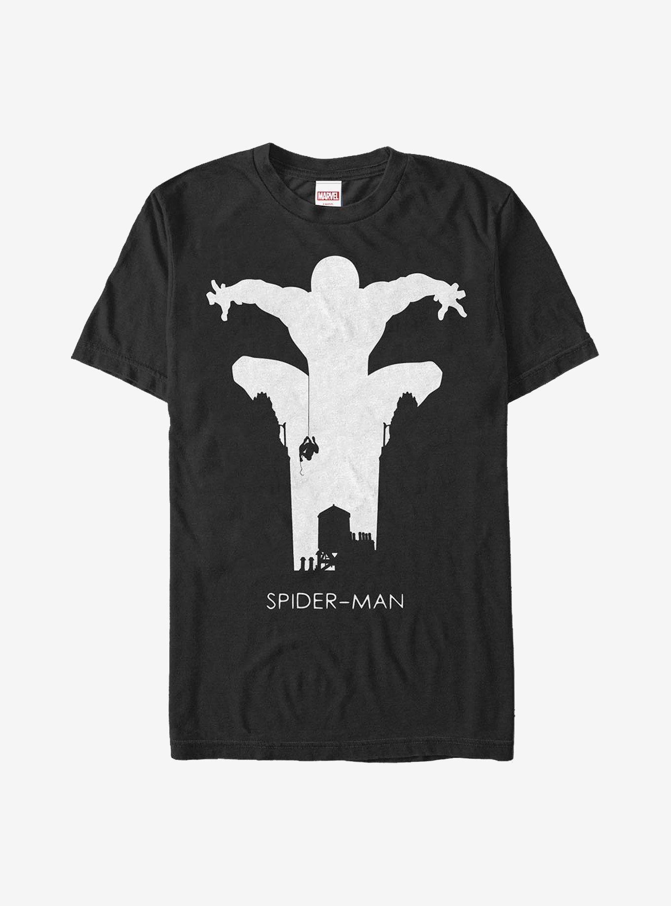 Marvel Spider-Man Silhouette T-Shirt Product Image