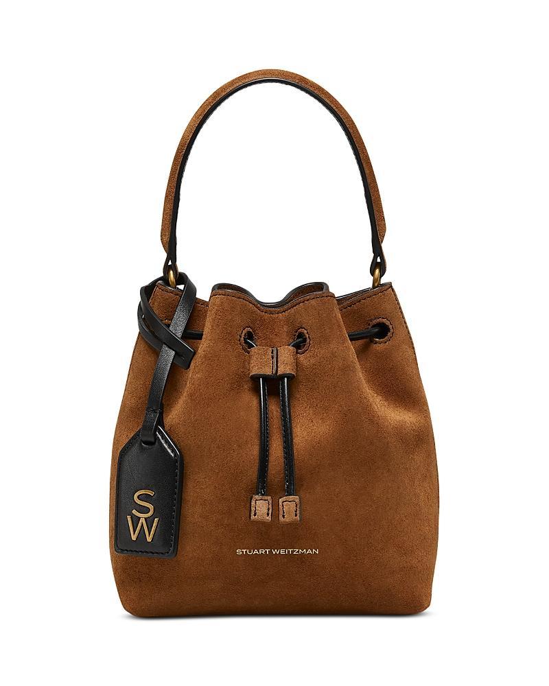 Womens Mini Rae Suede Bucket Bag Product Image