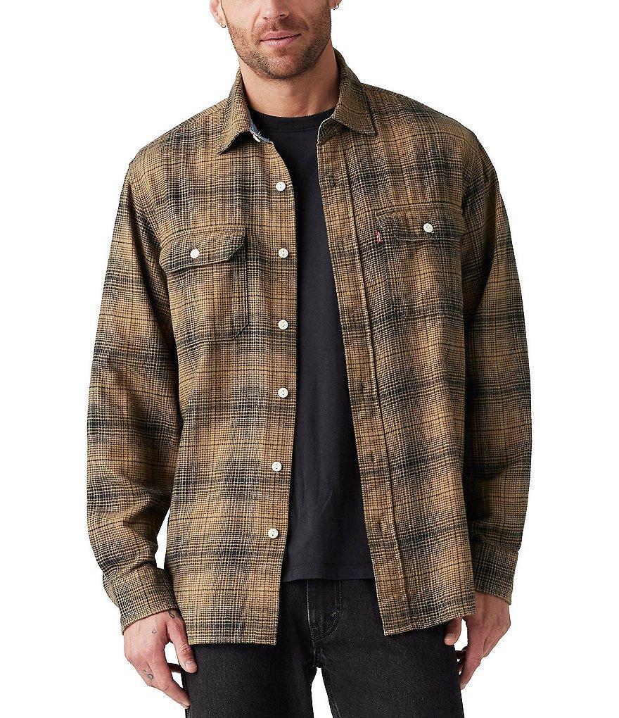 Levi's® Ermine Plaid Long Sleeve Worker Overshirt Product Image