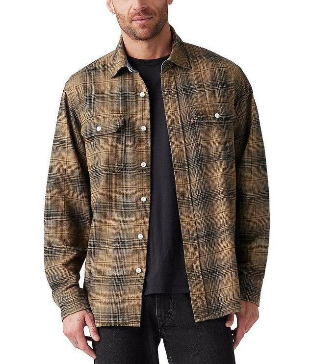 Levi's® Ermine Plaid Long Sleeve Worker Overshirt Product Image