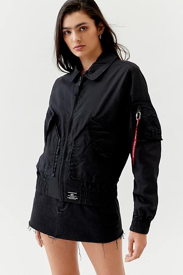 Alpha Industries CWU 36/P Mod Bomber Jacket Womens at Urban Outfitters Product Image