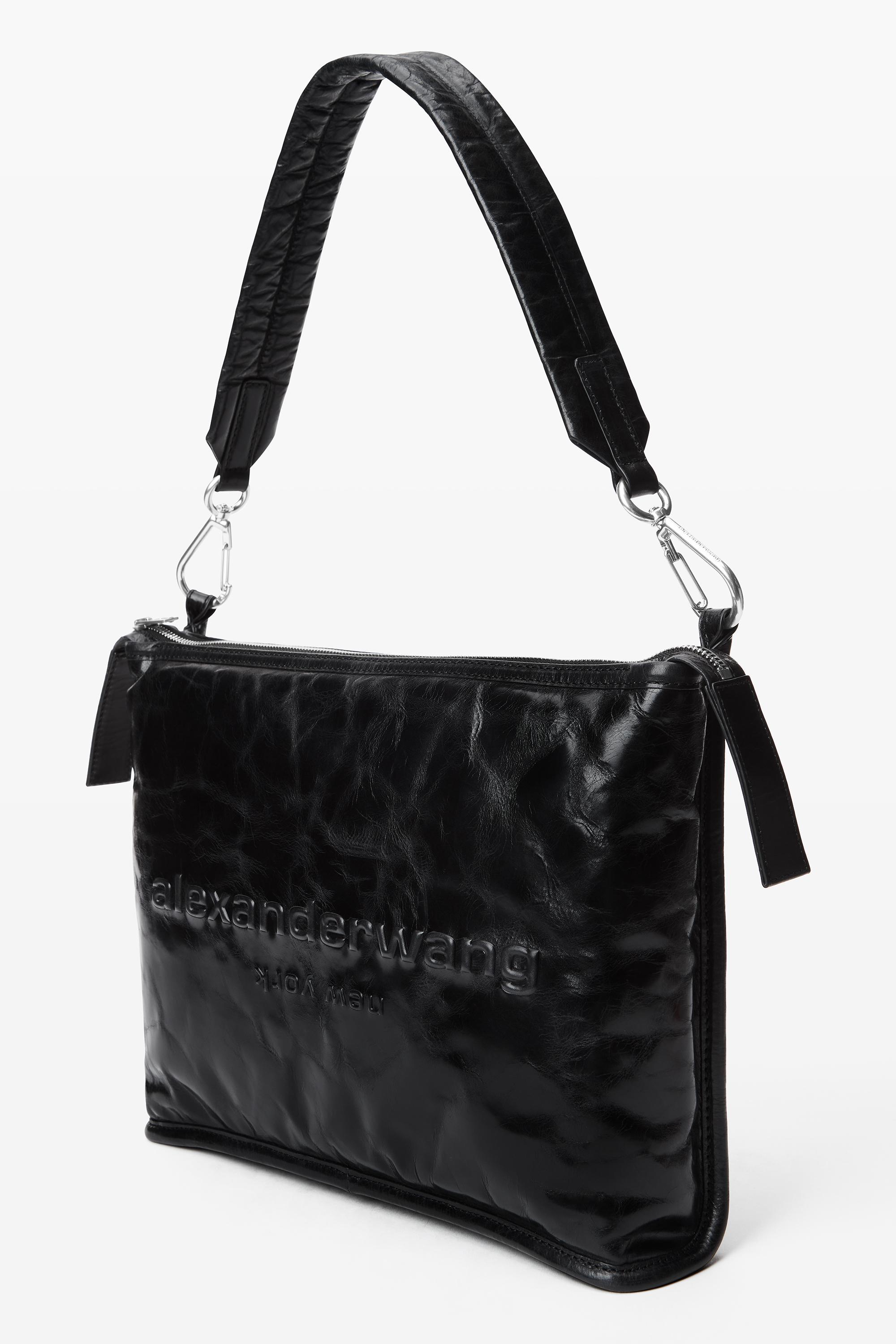 Punch Shoulder Bag In Crackle Patent Leather Product Image