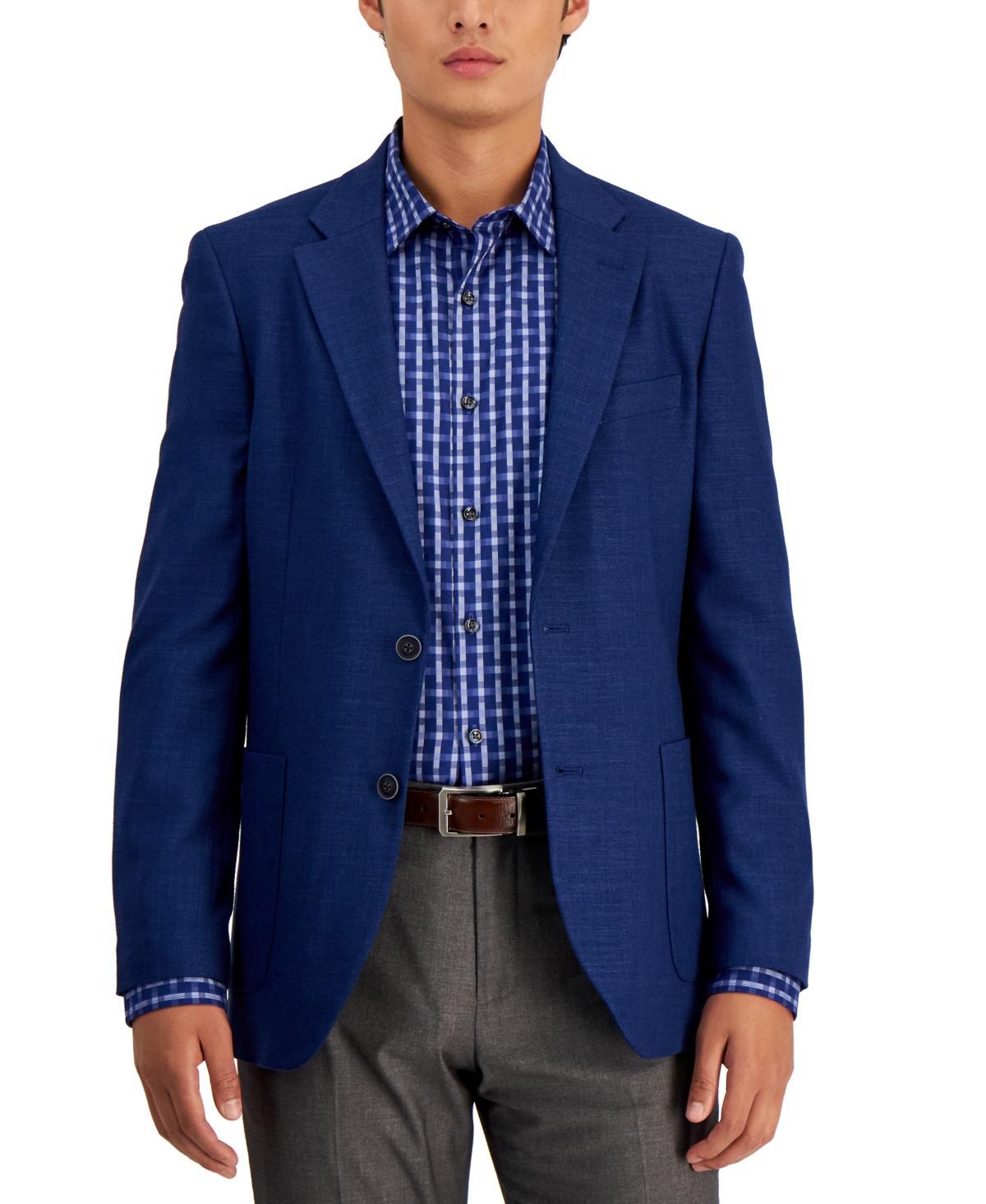 Nautica Men Modern-Fit Active Stretch Structure Weave Sport Coat Product Image