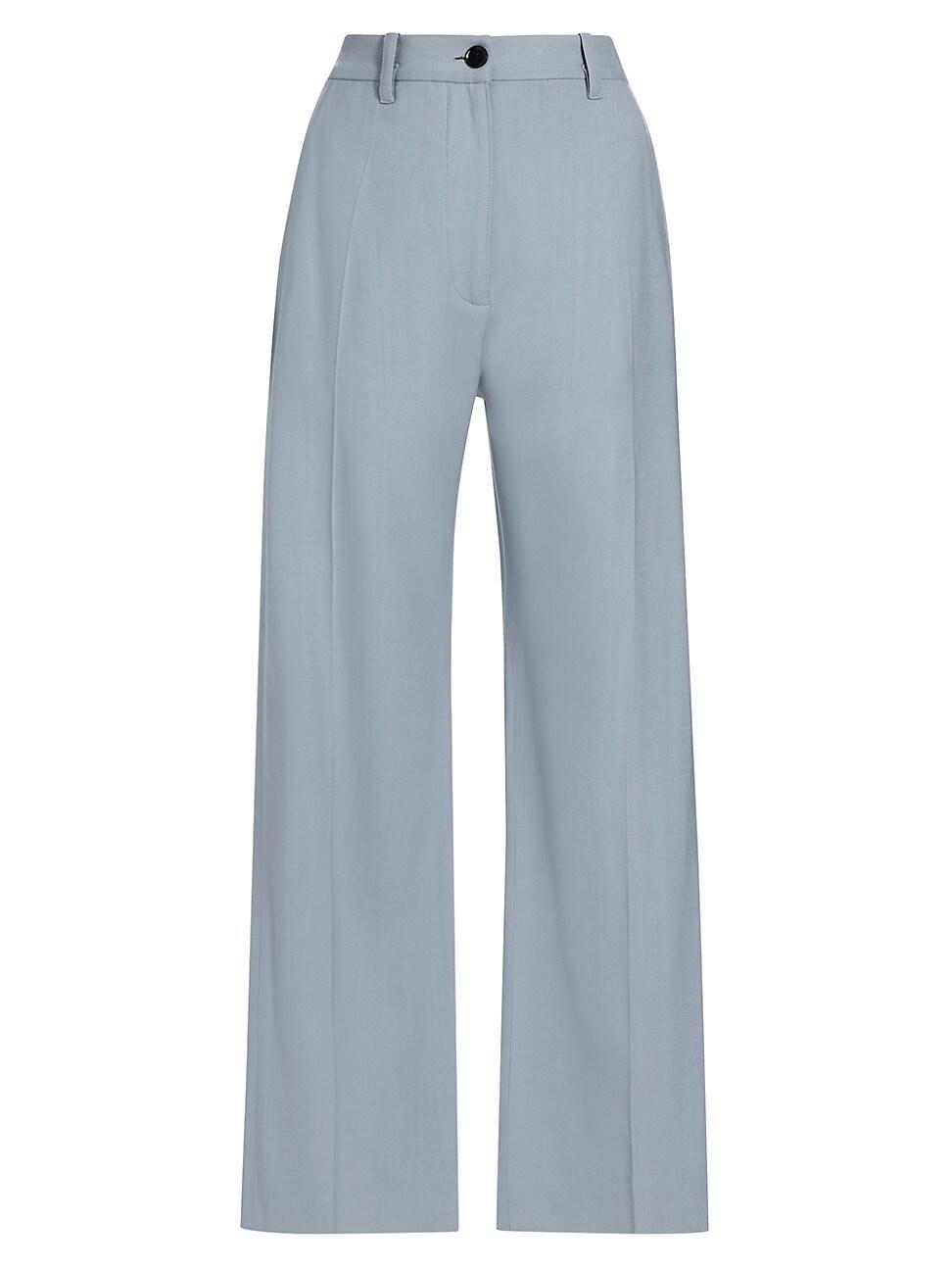 Otis Wool Suiting Pants with Detachable Waistband Product Image