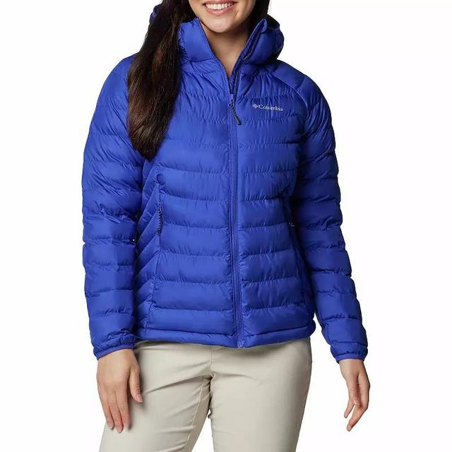 Womens Columbia Powder Lite II Hooded Jacket Pink Product Image