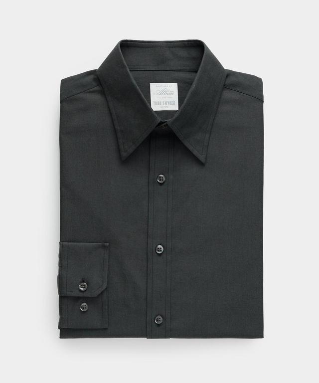 Twill Long Collar Dress Shirt Product Image