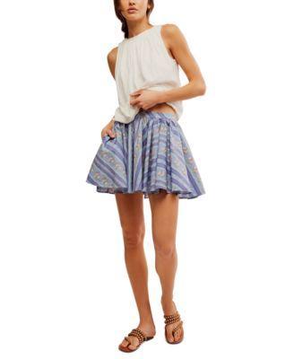 Women's Gaia Cotton Printed Skirt Product Image