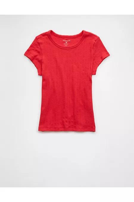 AE Hey Baby Pointelle T-Shirt Womens product image