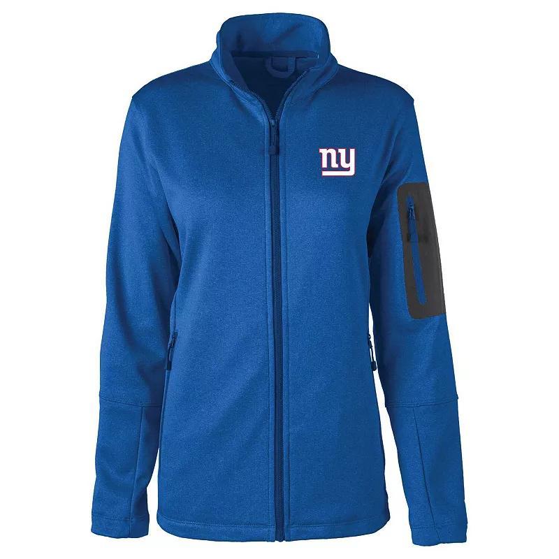 Womens Dunbrooke Heather Royal New York Giants Freestyle Teflon Shield Full-Zip Jacket Product Image