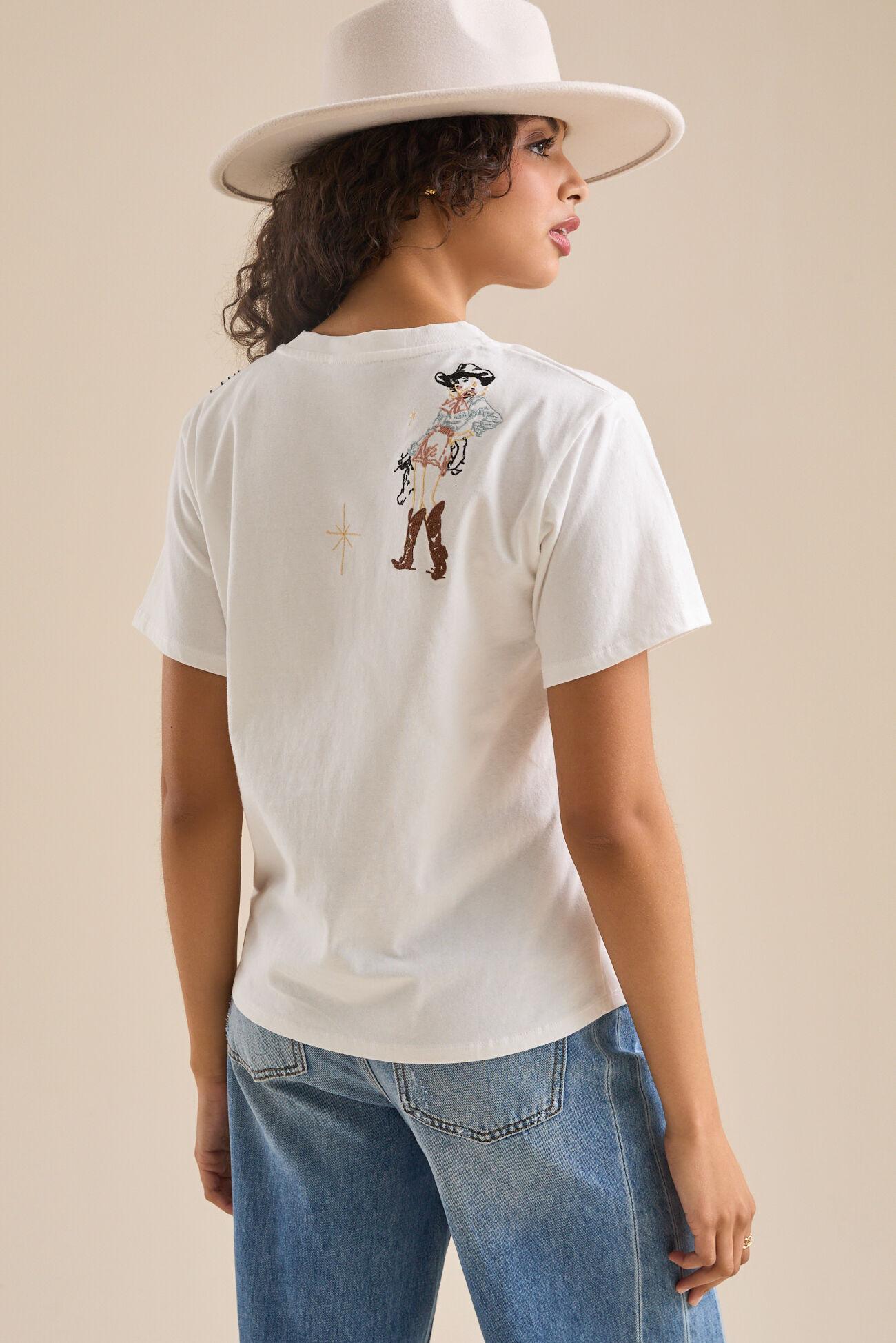 Rosie Embroidered Tee Product Image