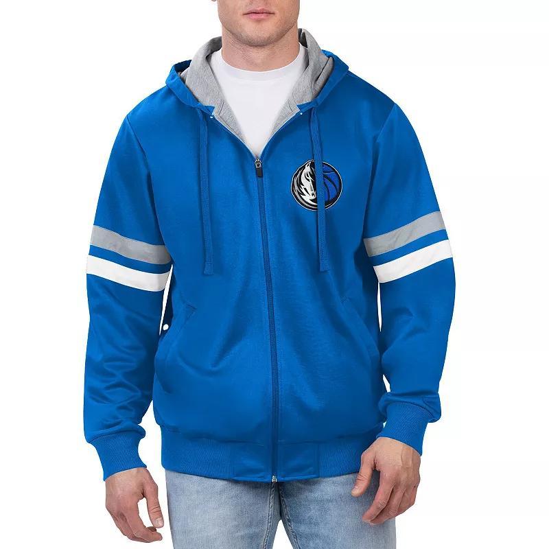 Mens G-III Sports by Carl Banks Dallas Mavericks Contender Full-Zip Hoodie Jacket Product Image