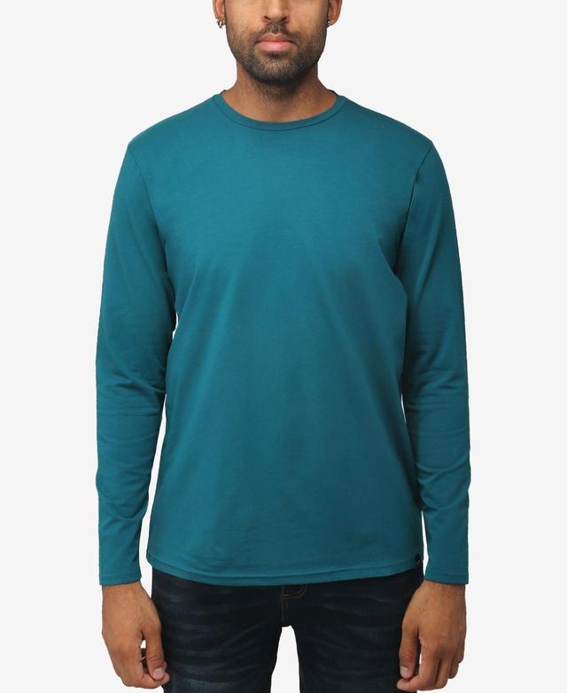 X-Ray Mens Soft Stretch Crew Neck Long Sleeve T-shirt Product Image