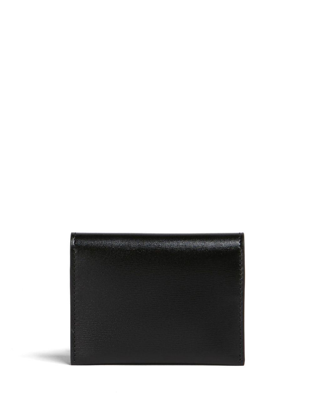 logo-print bi-fold Saffiano cardholder Product Image