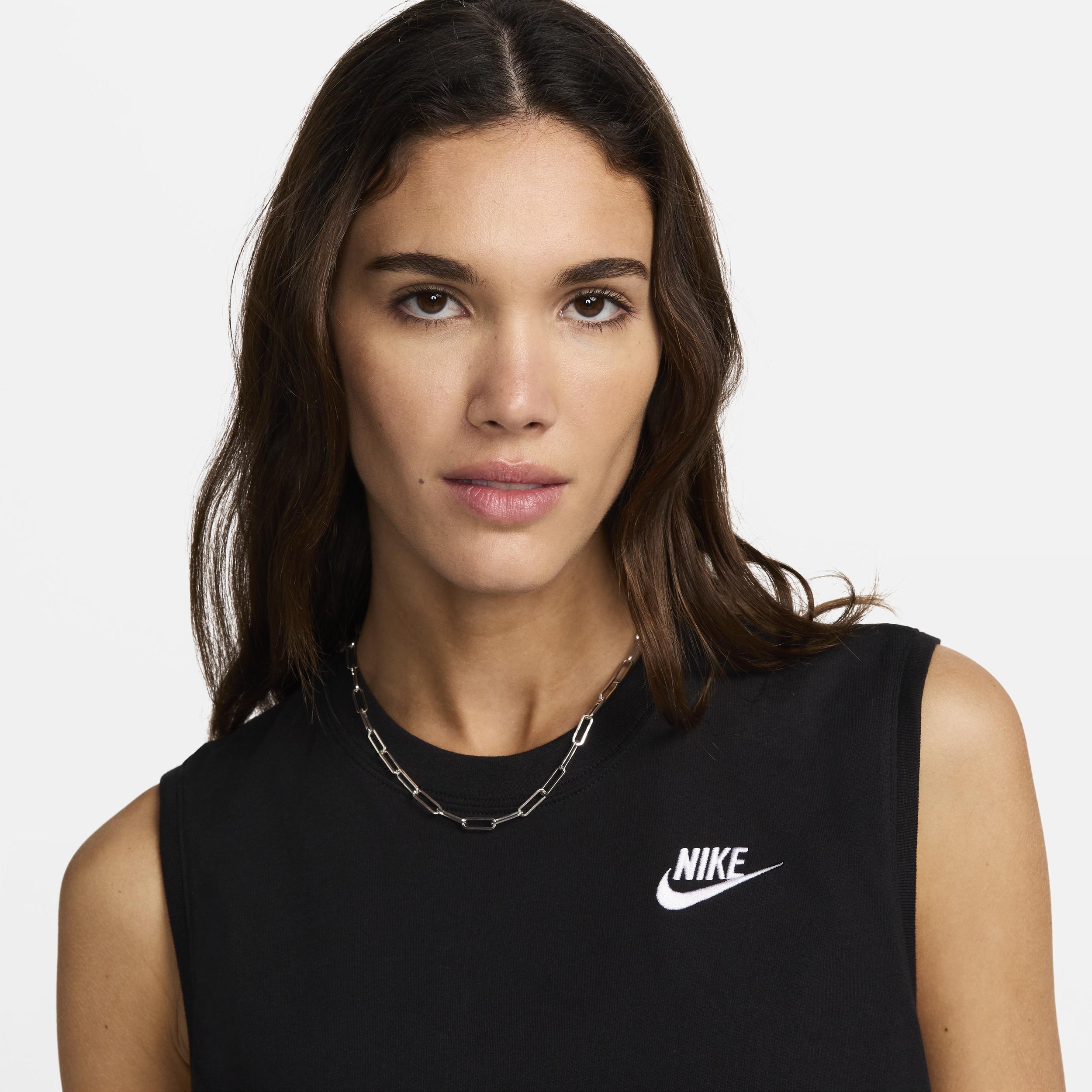 Women's Nike Sportswear Club Sleeveless Cropped Top Product Image