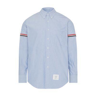 Classic Long Sleeve Shirt In Cotton In Light_blue Product Image