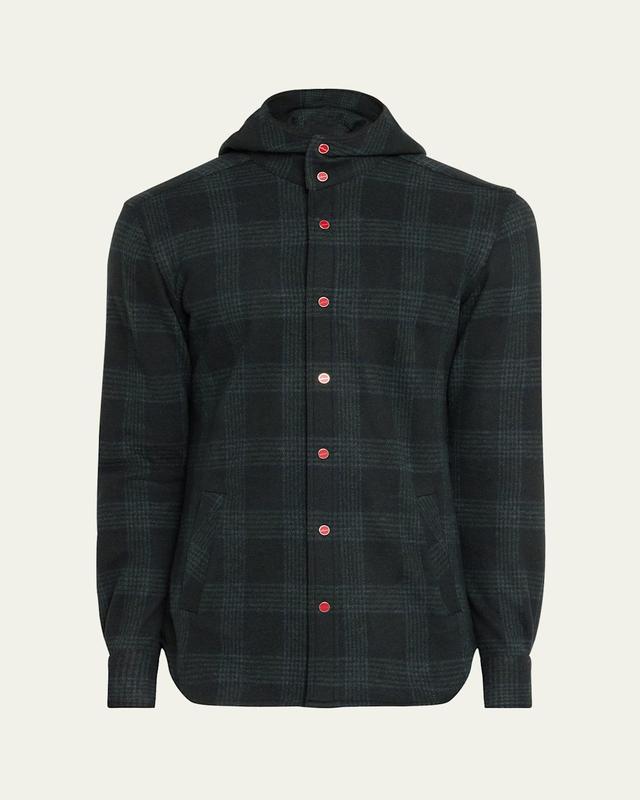 Mens Mariano Plaid Shirt Jacket Product Image