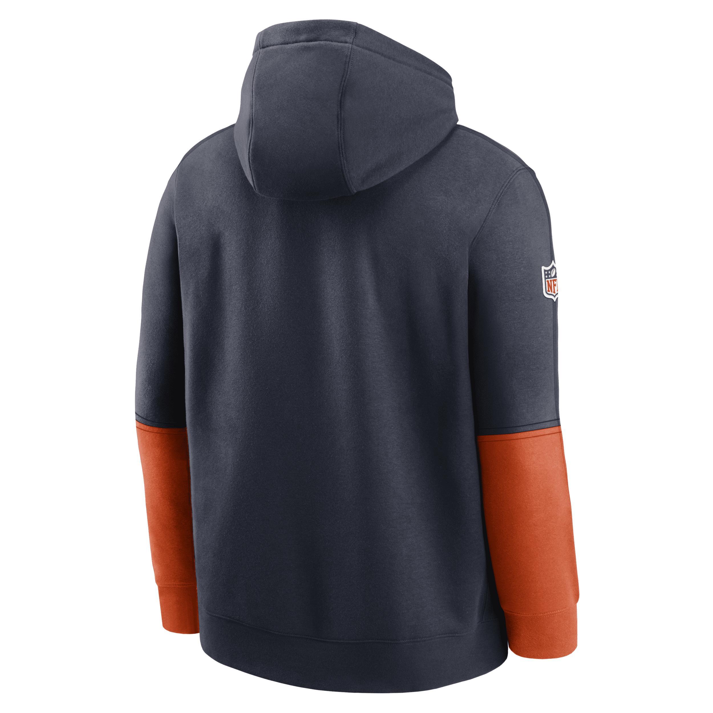 Chicago Bears Sideline Team Issue Club Nike Men's NFL Pullover Hoodie Product Image