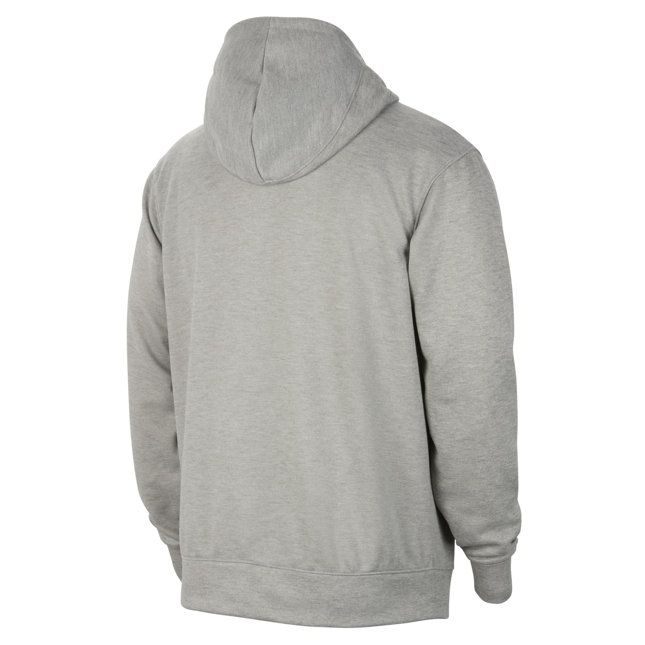 Nike Mens Nike USA Olympics 24 Practice Fleece Hoodie - Mens Grey/Grey Product Image