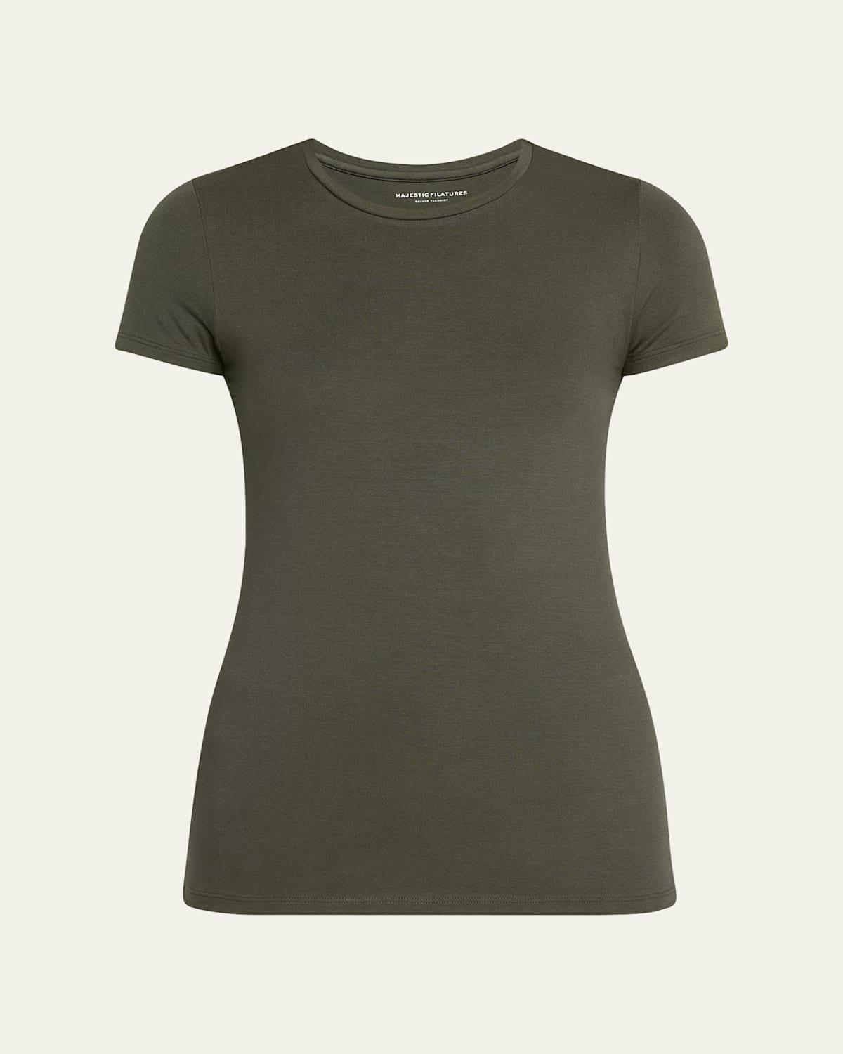 Soft Touch Short-Sleeve Crewneck T-Shirt Product Image