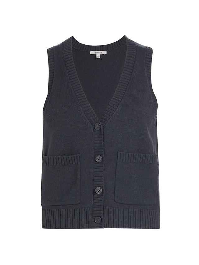 Womens Rosie Knit Sleeveless Sweater Product Image