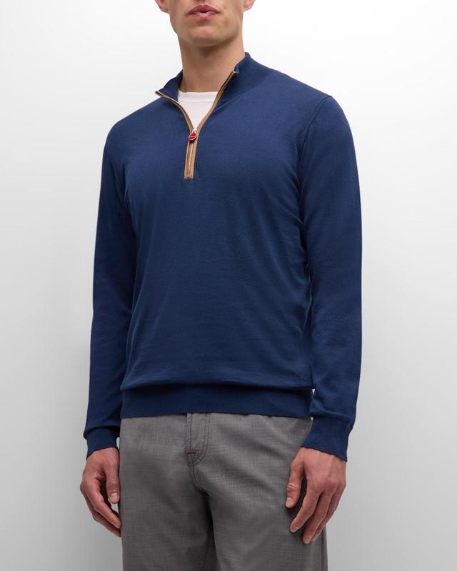 Men's Quarter-Zip Sweater Product Image