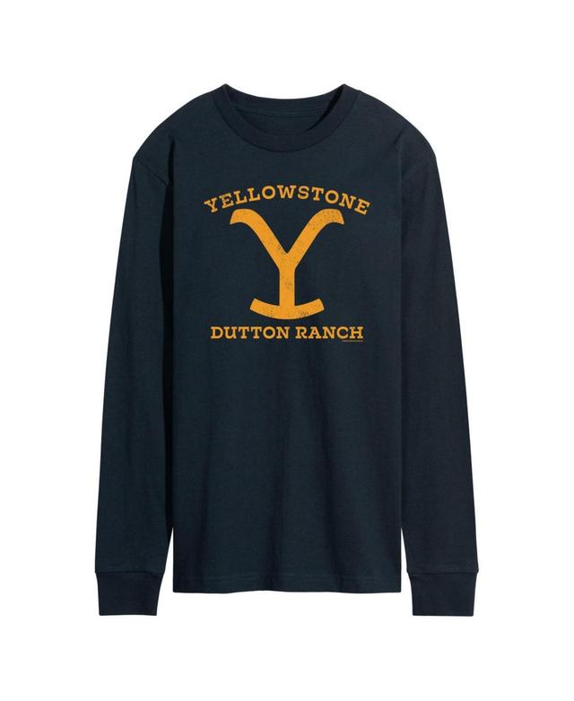 Mens Yellowstone Dutton Ranch Y Long Sleeve T-shirt Product Image