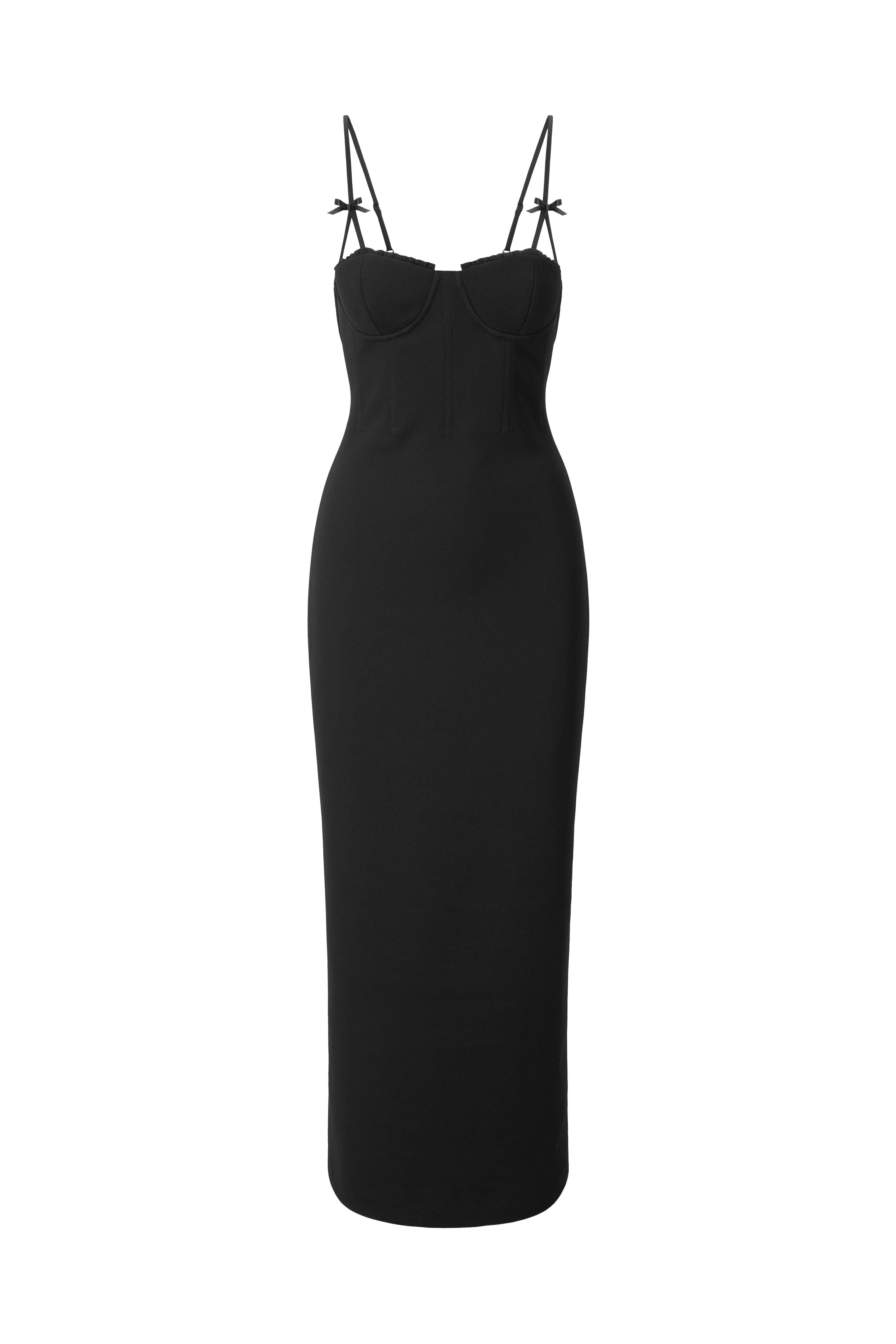 GEORGINA DRESS | BLACK Product Image