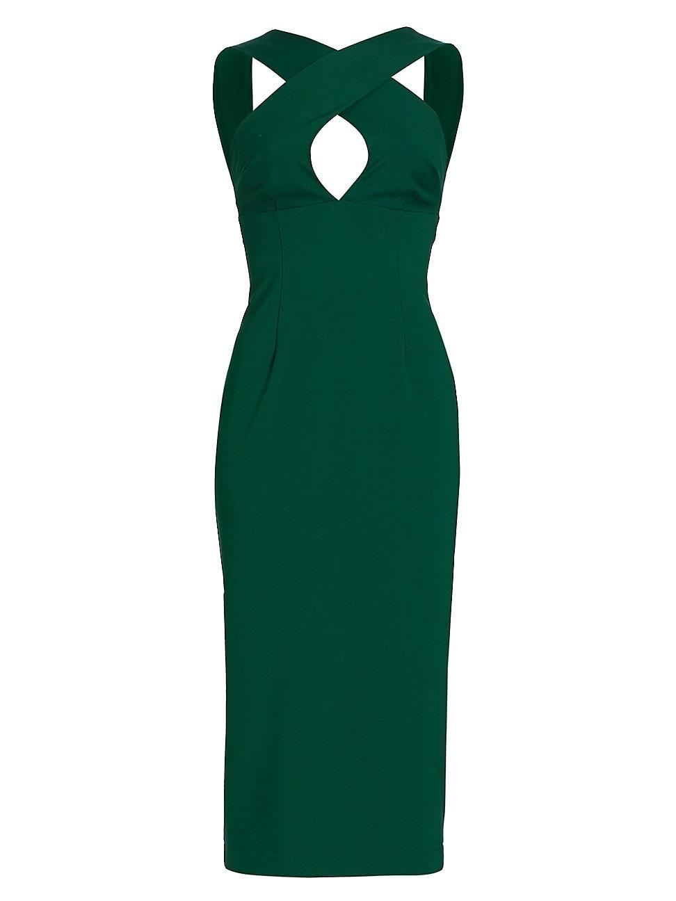 Womens Chrissi Body Con Midi-Dress Product Image