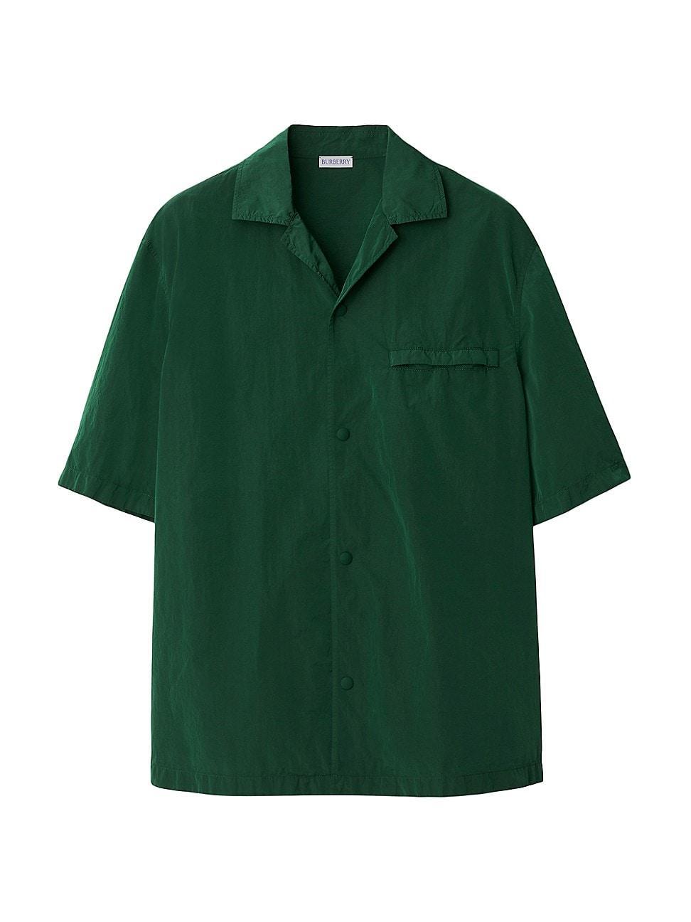 Mens Button-Front Camp Shirt Product Image