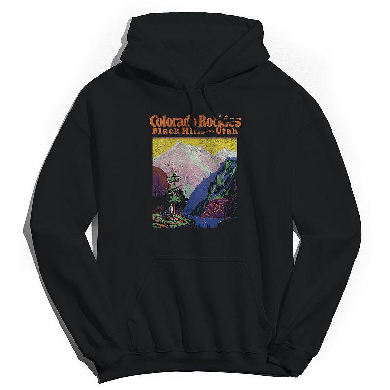 Mens Colorado Rockies Dark Hoodie Product Image