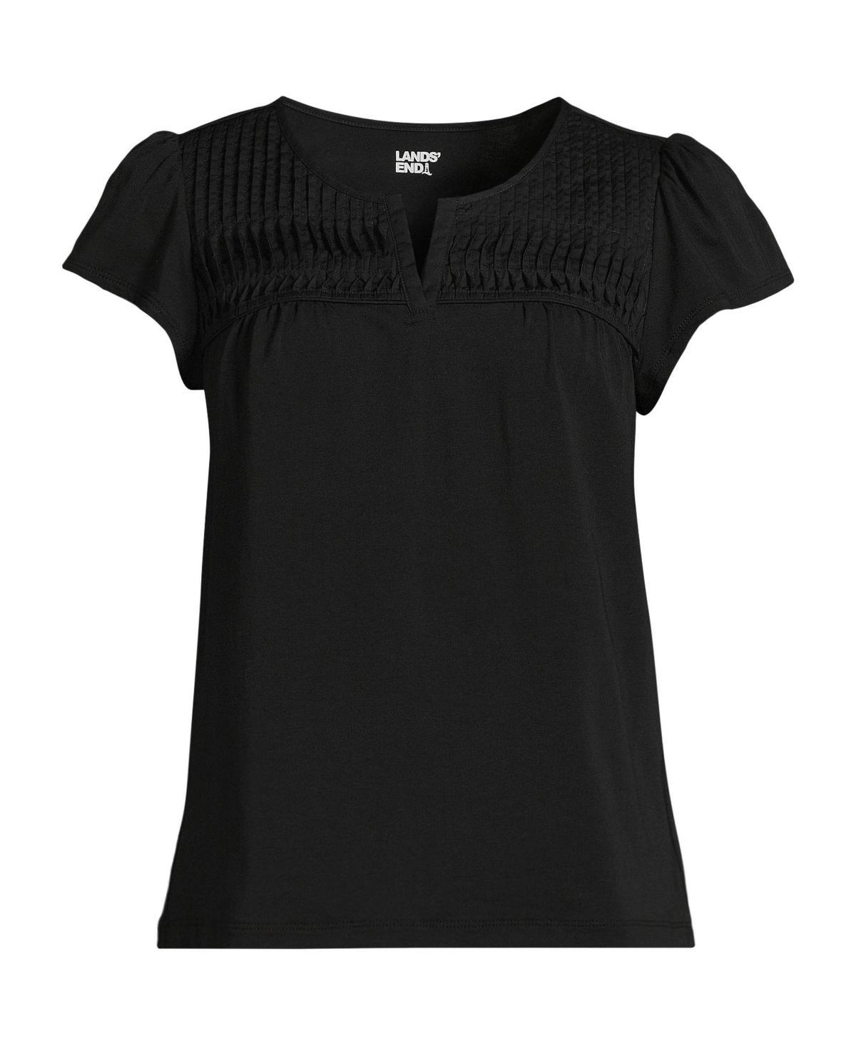 Womens Lands End Lightweight Jersey Top Product Image