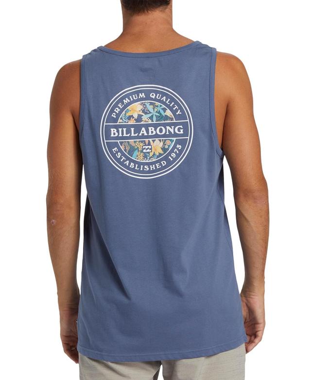 Billabong Mens Rotor Logo Graphic Cotton Tank Product Image