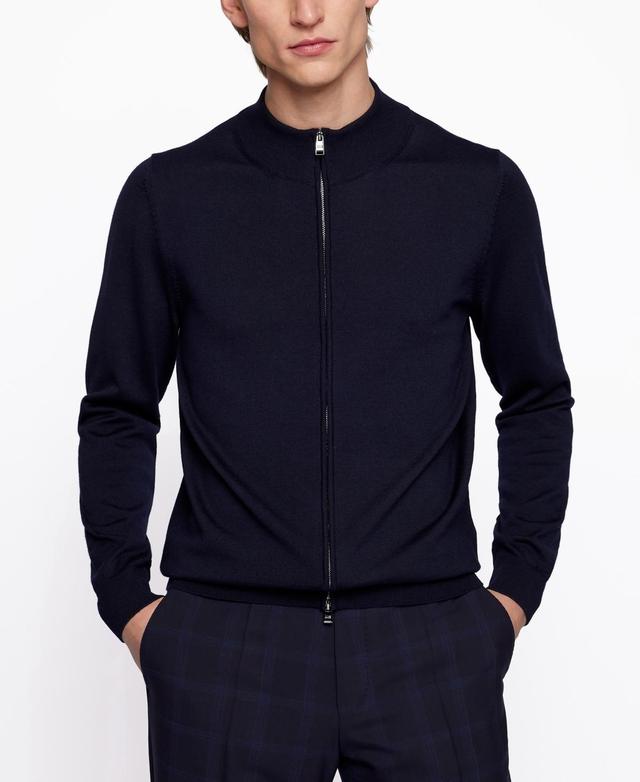 Boss Mens Regular-Fit Cardigan Product Image