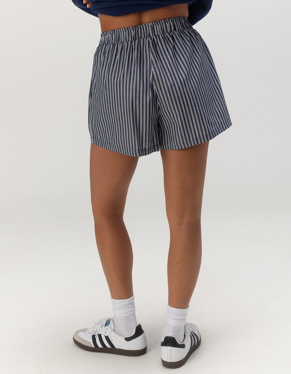 FULL TILT Womens Poplin Boxer Shorts Product Image