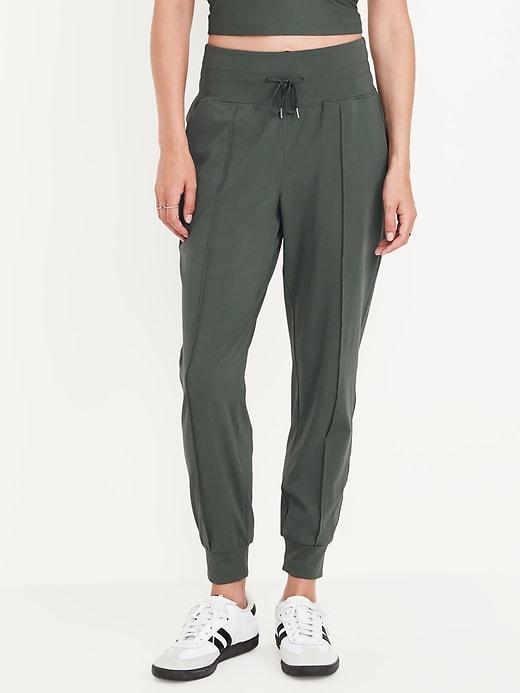 High-Waisted PowerSoft Seamed Joggers Product Image