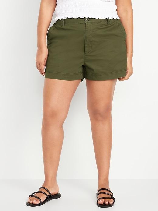 High-Waisted OGC Chino Shorts -- 3.5-inch inseam Product Image