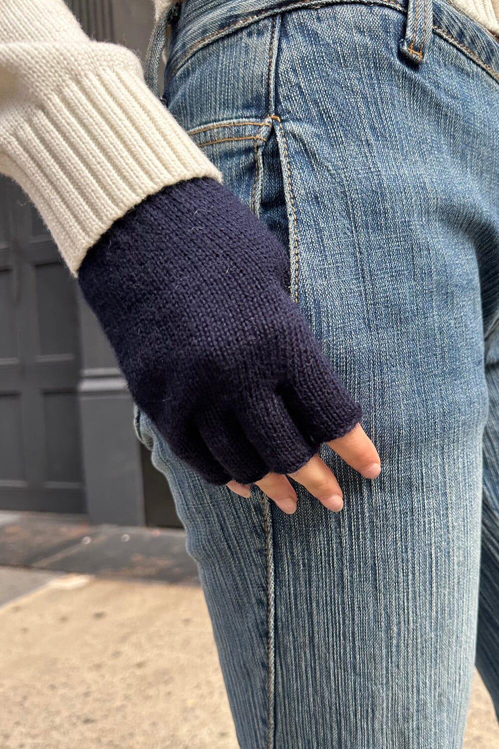 Fingerless Wool Gloves Product Image