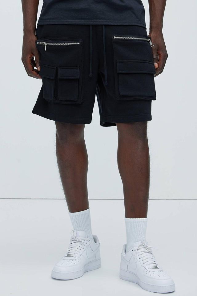 Tyson Now Or Never Relaxed Shorts - Black Product Image