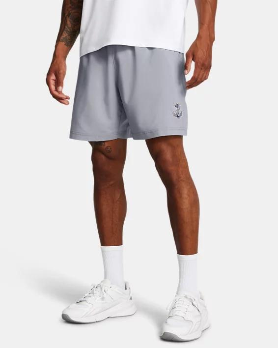 Mens UA Woven Collegiate Graphic Shorts Product Image