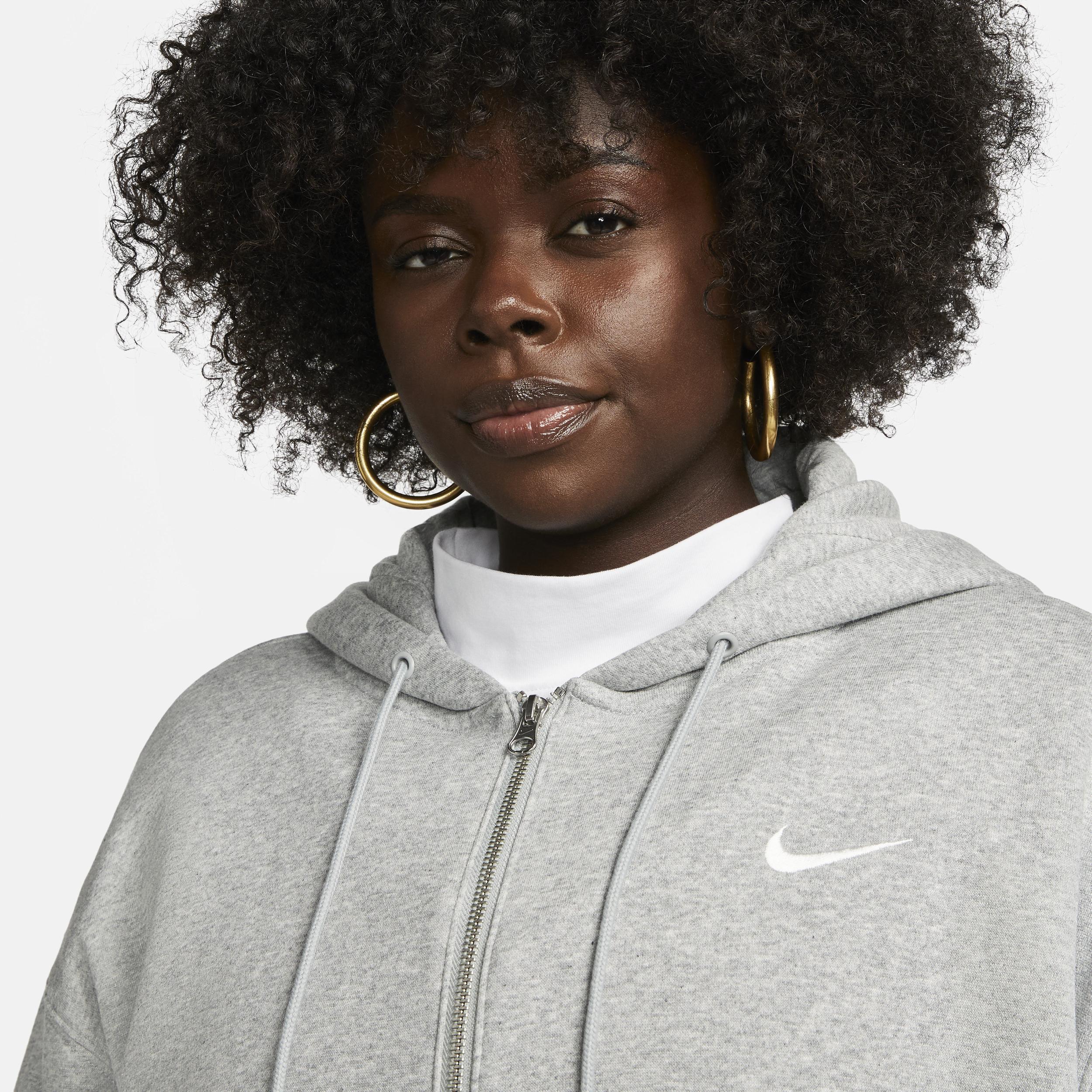 Women's Nike Sportswear Phoenix Fleece Oversized Full-Zip Hoodie (Plus Size) Product Image